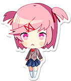 Natsuki Pout Chibi
